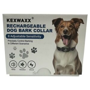 KEXWEXX Rechargeable, Dog Bark‎ Collar. B132702-Y